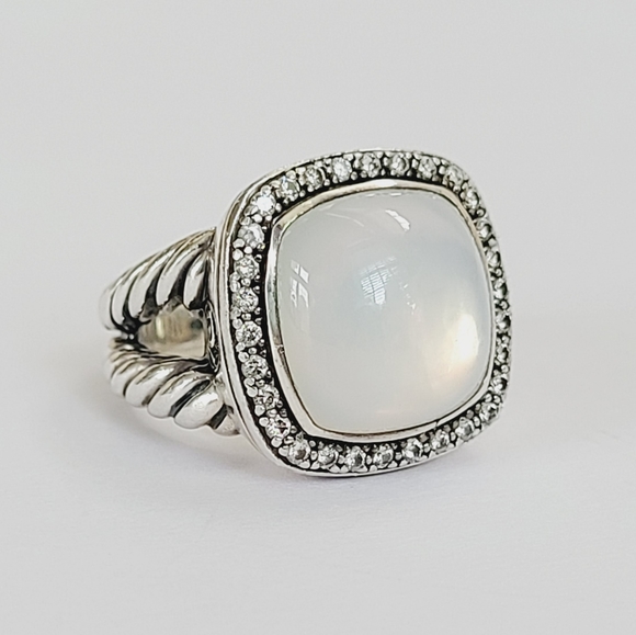 David Yurman Albion 14mm Moon Quartz (Moonstone) D - Picture 4 of 15